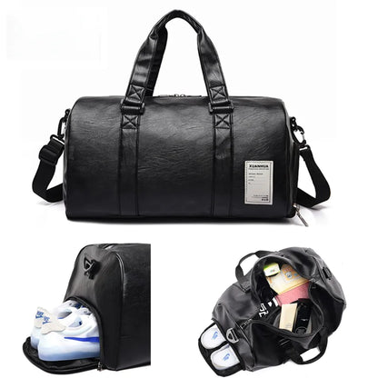 Men's Waterproof Gym Bag with Logo for Travel